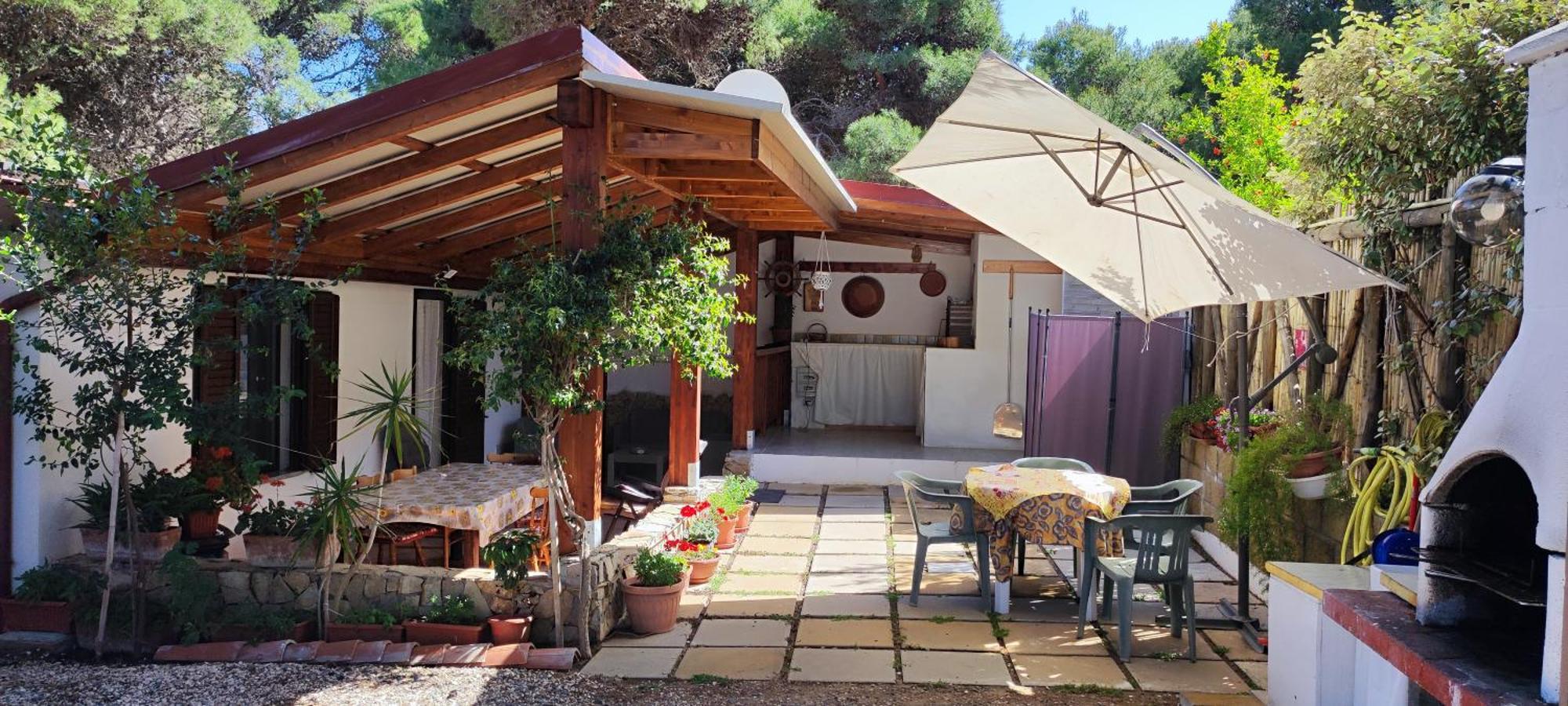 Casa Del Pino Villa Porto Pino Eksteriør bilde